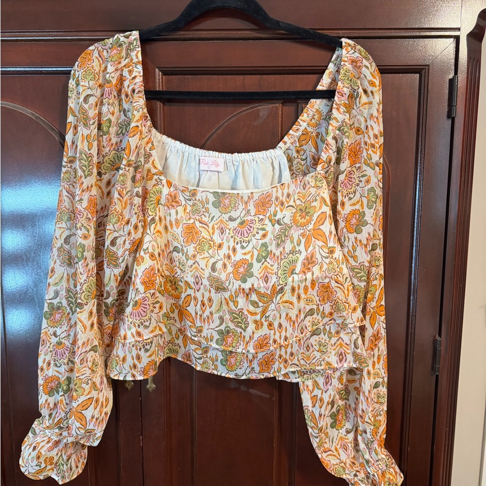 Pink Lily Top